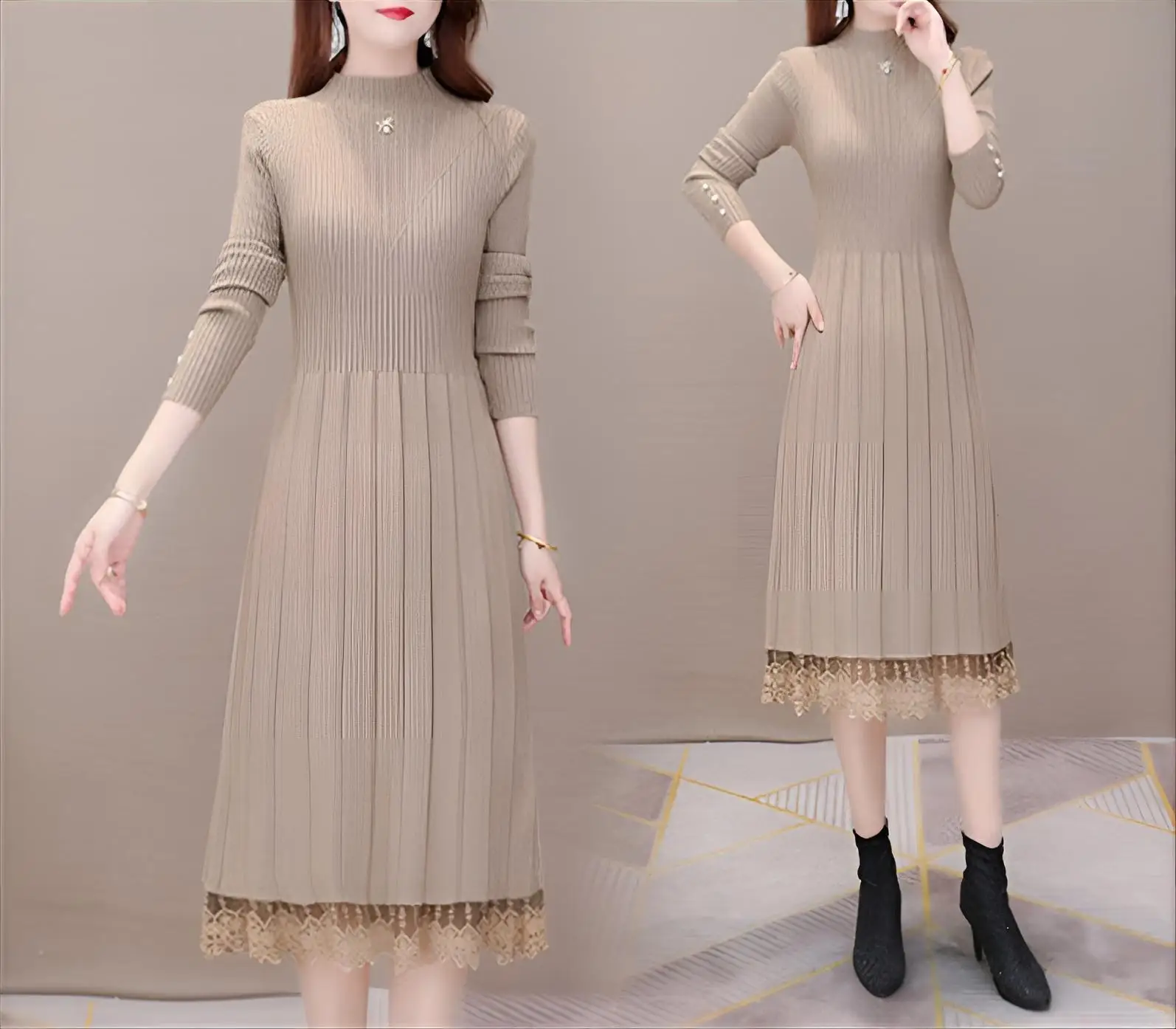 

Knee Length Pullover Korean Style Sweaters Jumpers Women Unique Oversized Stage Teen-Girl Vintage Lightweight Argyle Edge Block