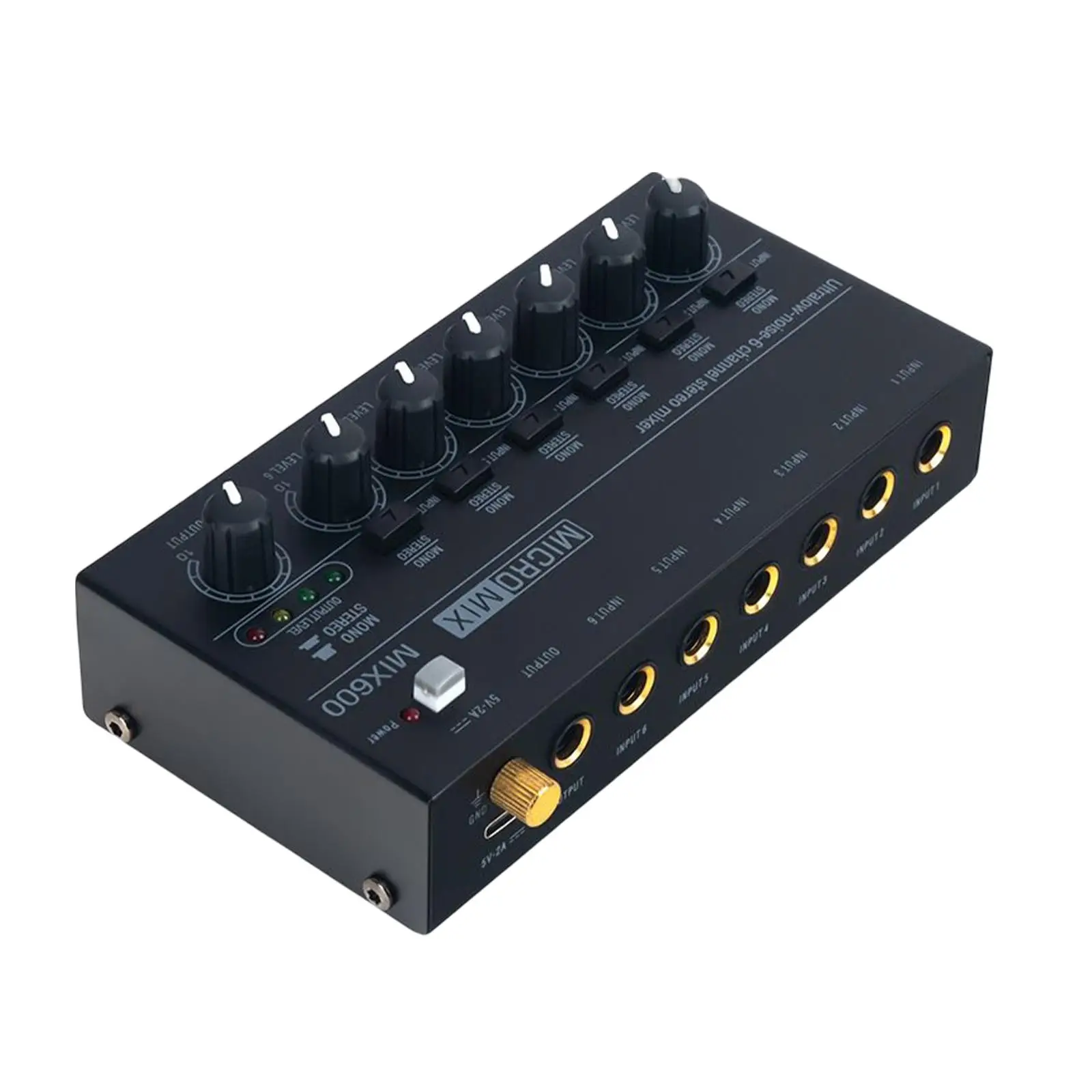 

stereo Line Mixer Stereo Mono Adjustment Mini for Computer Bass