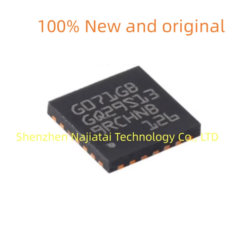 

10 шт./лот, 100% новый оригинальный чип STM32G071GBU6TR STM32G071GBU6 G071GB QFN28 IC