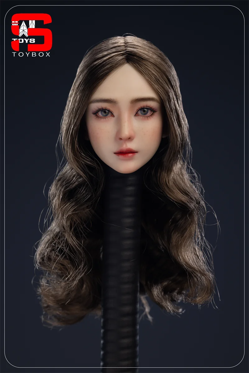 1/6 skala Xiaoru ruchome oczy głowa rzeźba Model ciężki/lekkie makijaż Fit 12 ''figurka żołnierza lalki ciała