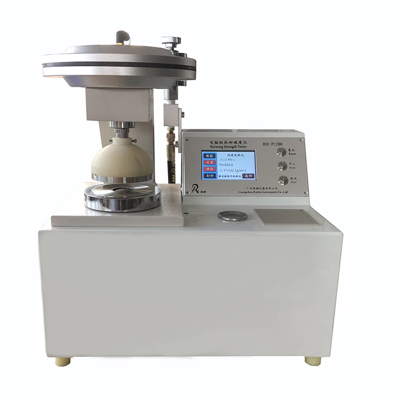 RH-P1200 Burst Strength Tester Kraft Paper Tester Machine Paper Bursting Strength Tester