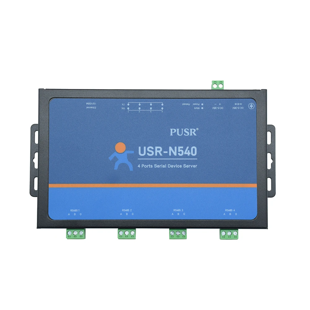 USR-N540 4 последовательных порта RS485 в Ethernet TCP/IP конвертер устройства сервера Modbus RTU в TCP MQTT