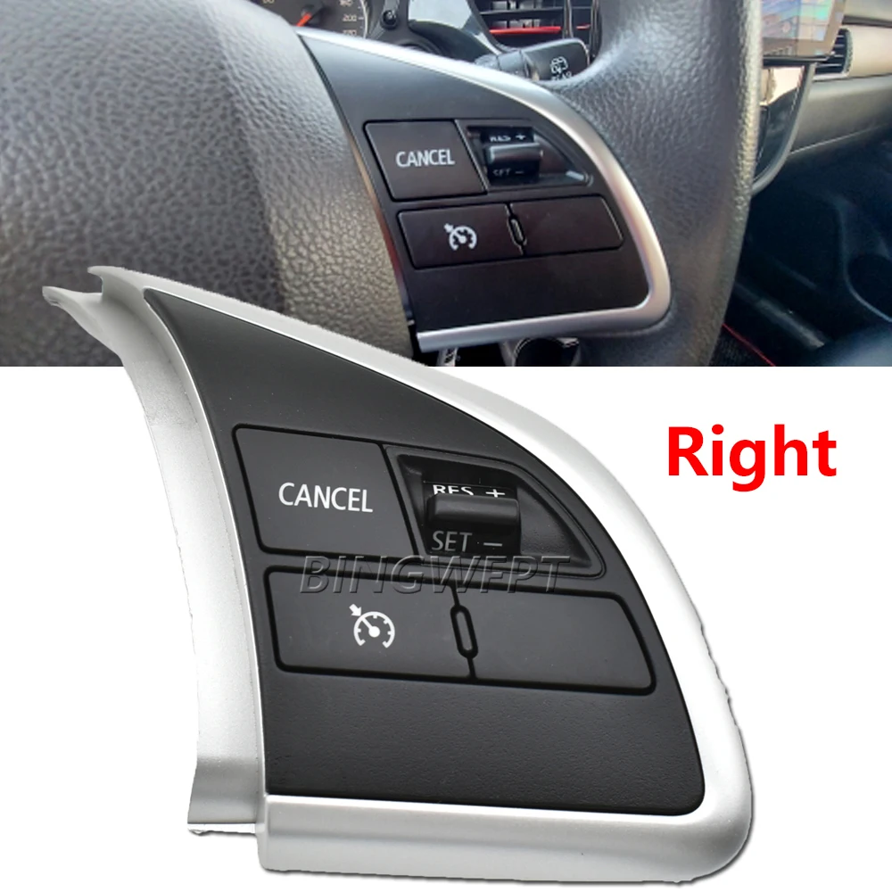 For Mitsubishi outlander 3 2013-2019 High Quality Cruise Control Switch Steering Wheel Multimedia Audio Button