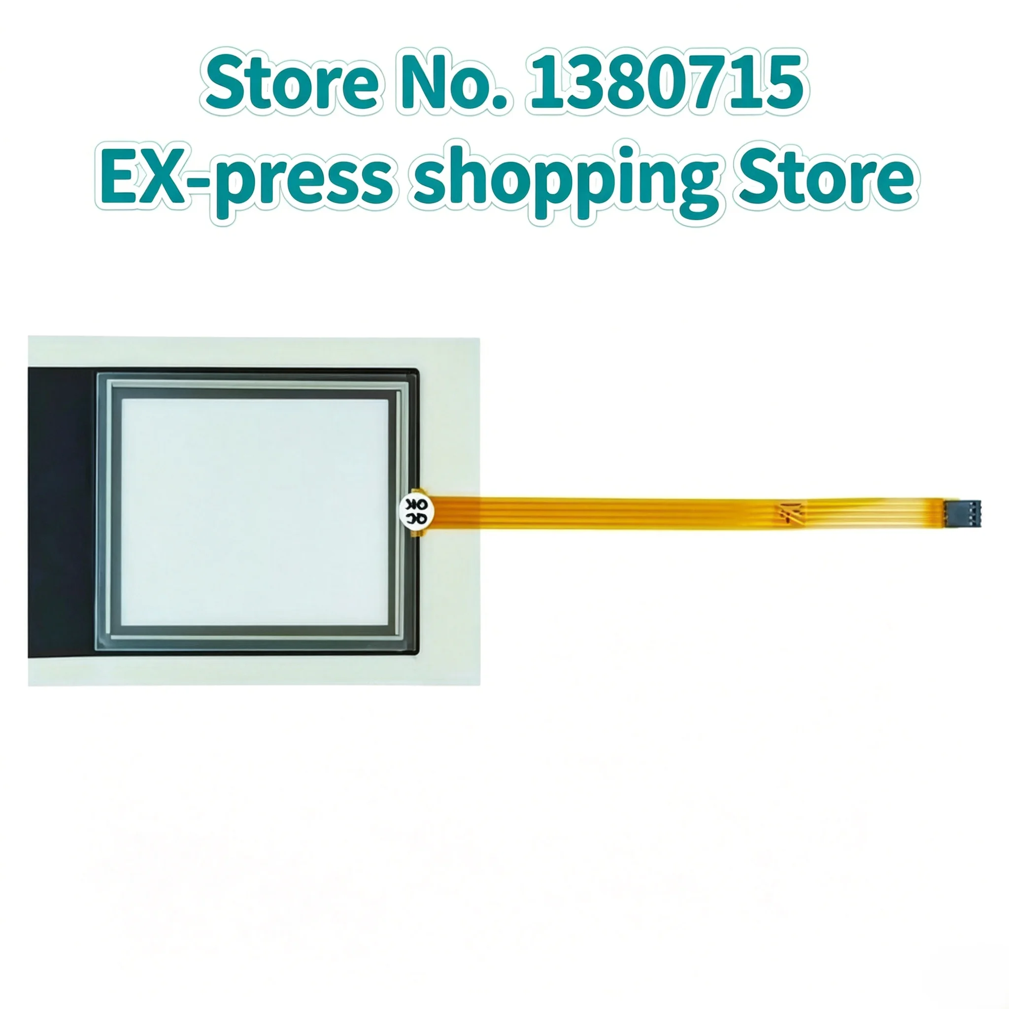 Wear Resistant Touch Glass Spare Part Compatible PP65 4PP065.0571-X74 Control Touchpad Repair