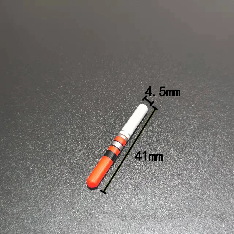 5szt/lot Spławik wędkarski Zielony/czerwony garnitur do baterii CR322 LED Świecący spławik Nocny sprzęt wędkarski Akcesorium J489