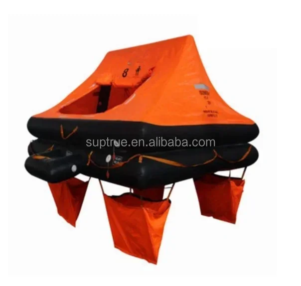 ISO 9650 mini emergency inflatable life rafts 8 person YT-8 for ship