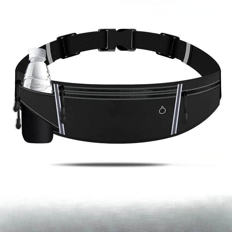 Funda deportiva para correr para teléfono, riñonera para mujer y hombre, impermeable, cómoda, para ciclismo, correr, cinta reflectante de seguridad, cinturón deportivo