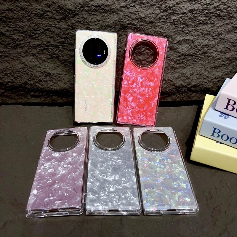 

Phone Case for VIVO X FOLD3 X FOLD3 Pro New Shell Pattern Case for VIVO X FOLD3 X FOLD3 Pro