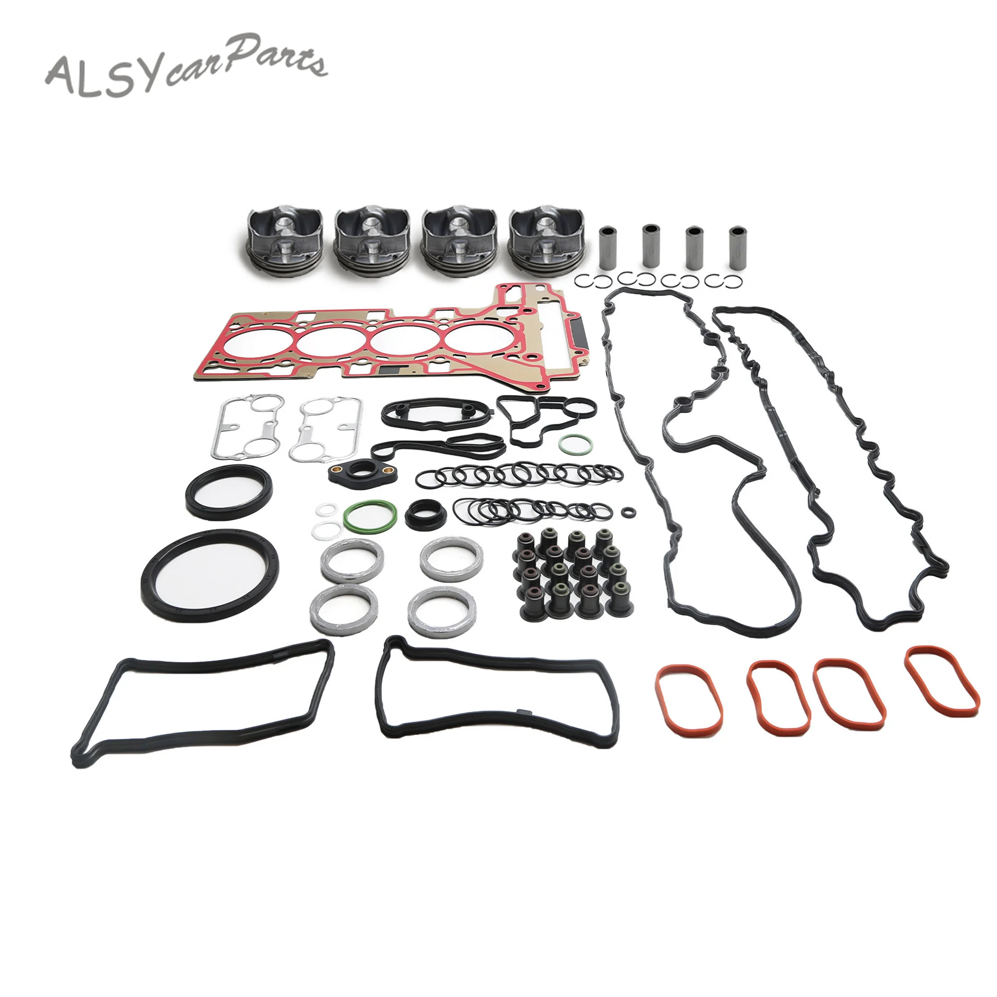 High Power Service Kit with 0.50mm larger piston + cylinder gasket for 2.0L BMW  F20F23 F30, F80 F33, F83 F10 F11 X1 X3 X5 Z4