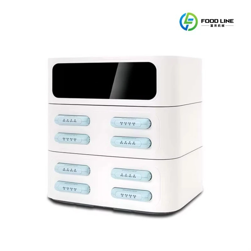 2026 New FL  8 Slot Rental Charging Bank Station Screenless Mobile Phone Charging Sharing Portable Power Station Kiosk Custom
