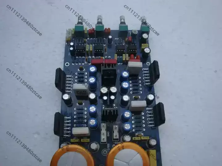 12V DC Battery 3CH Integrated Fever Amplifier Board Treble Bass Adjustable Car Home Bass Speaker DIY Accessories