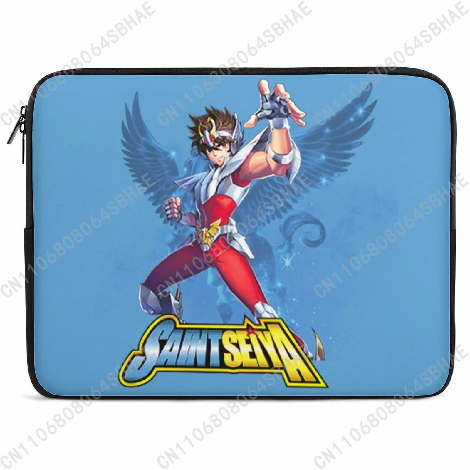 

Чехол для ноутбука Saint Seiya без ручки, подходит для ноутбуков различной диагонали, тонкий, с индивидуальным рисунком, неопреновая сумка для школьников