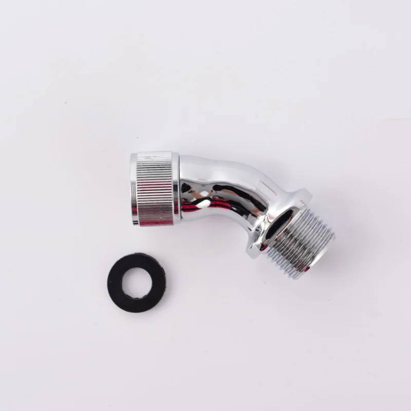 1PCS Shower Elbow Adapter 45°Angle Brass Shower Head G1/2 Male To Female Connected Adapter For Bathroom Fixture Accessories