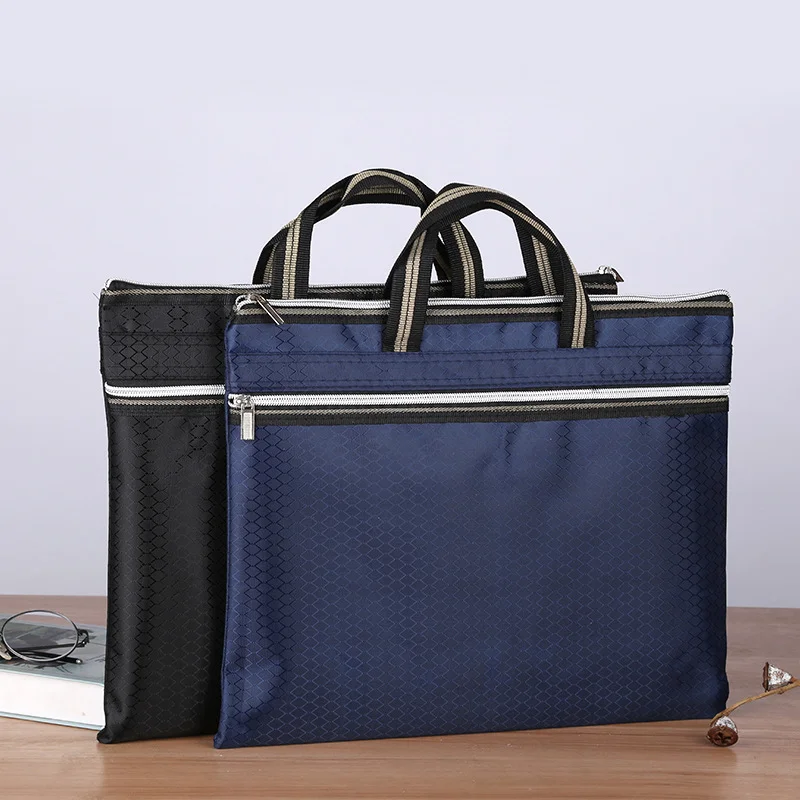 

A3 A4 Briefcase Storage Bag 8K Drawing Board Art Sketch Bag Oxford Cloth Large Capacity Zipper Waterproof Student Office Handbag