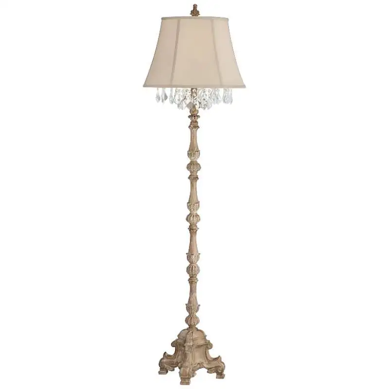 

Carved table lamp Crystal living room study Bedroom bedside decorative floor lamp