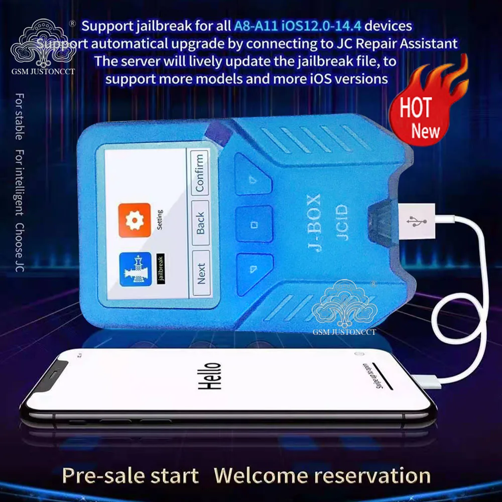 Imagem -02 - Jcid Jbox Jail Break Box Bypass id e Senha Icloud para Iphone x Ios Device pc Baixar Wi-fi Bluetooth Address Repairtool