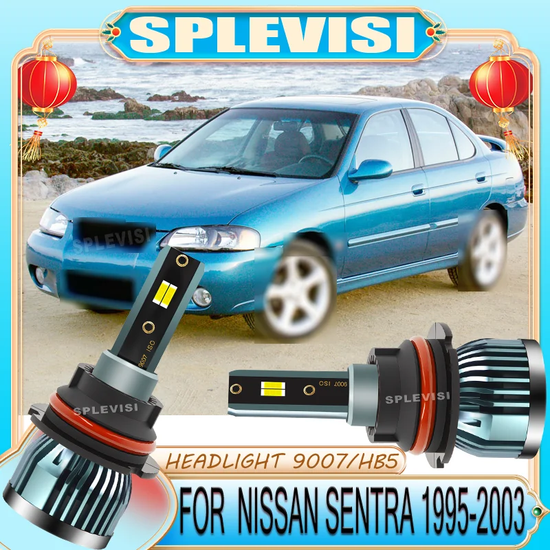 

LED Headlight All-Weather Performance 60000 Hour Lifespan 9007 For Nissan Sentra 1995 1996 1997 1998 1999 2000 2001 2002 2003