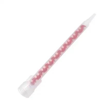 12 個のシーム混合チューブコーキングノズルプラスチックエクステンダーツール軽量正確な制御再利用可能なシール保存キャップエポキシ
