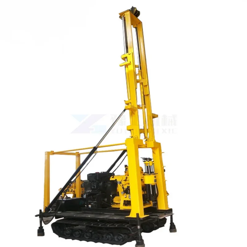 YG Crawler Core Water Well Drill Rigs Machine 100 Meter 200M Mutifunctional Rotary Sampling Core Drilling Rig Machinery for US