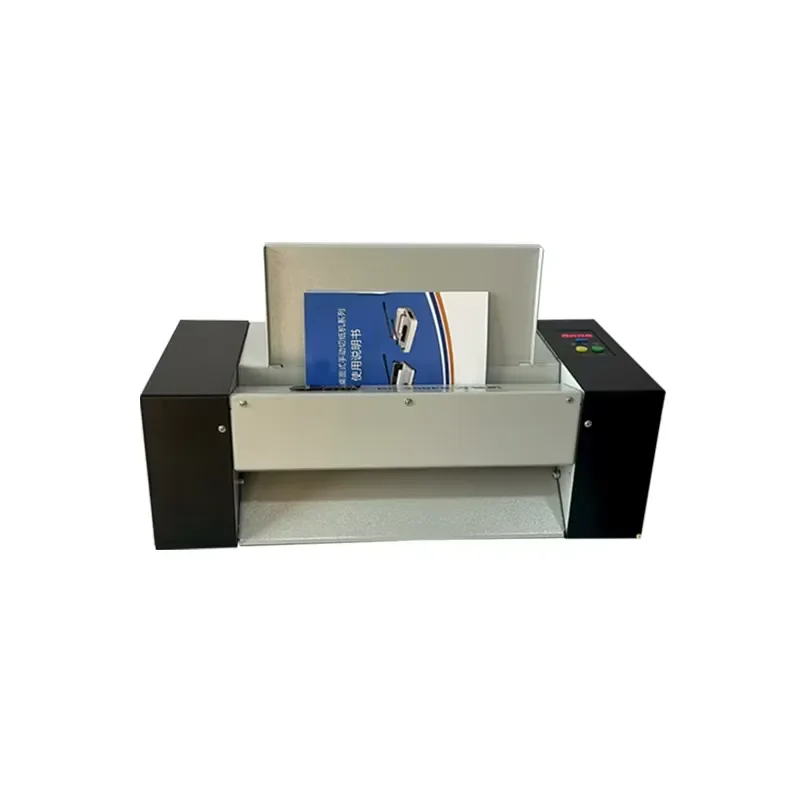 CE Certificate DC-200FB A4 Size Square Backing Machine Book Flattening Machine