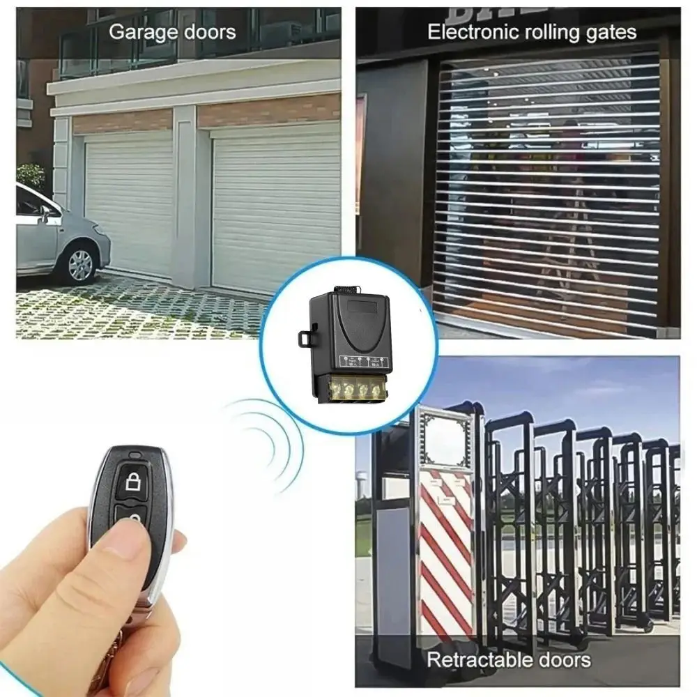 433 ميجا هرتز مفتاح التحكم عن بعد 8 فولت-72 فولت عالية الطاقة على إيقاف جهاز التحكم عن بعد الارسال متعدد الوظائف مريحة مفتاح ذكي