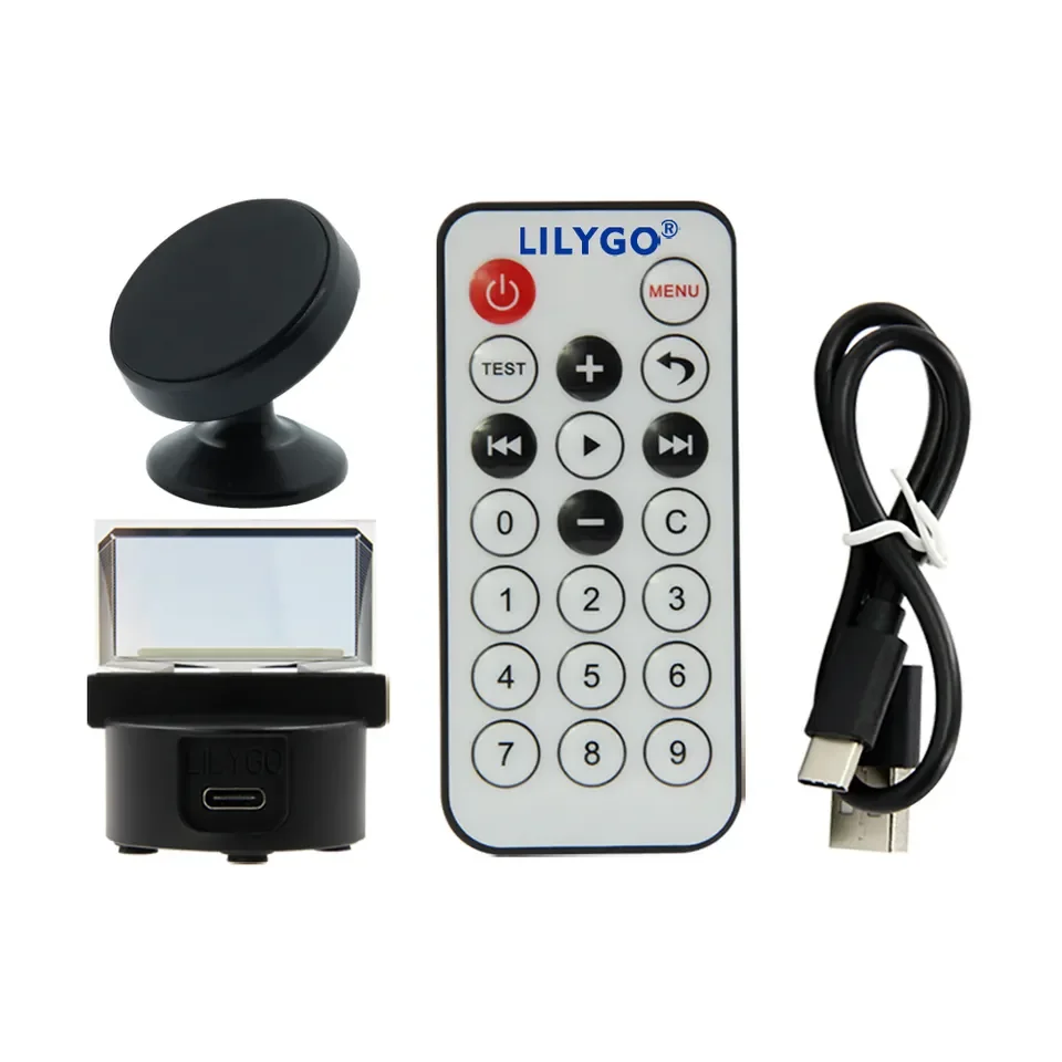 

LILYGO ESP32 TTV макетная плата прозрачный OLED мини-телевизор программируемый инфракрасный пульт дистанционного управления Lite инфракрасный порт для