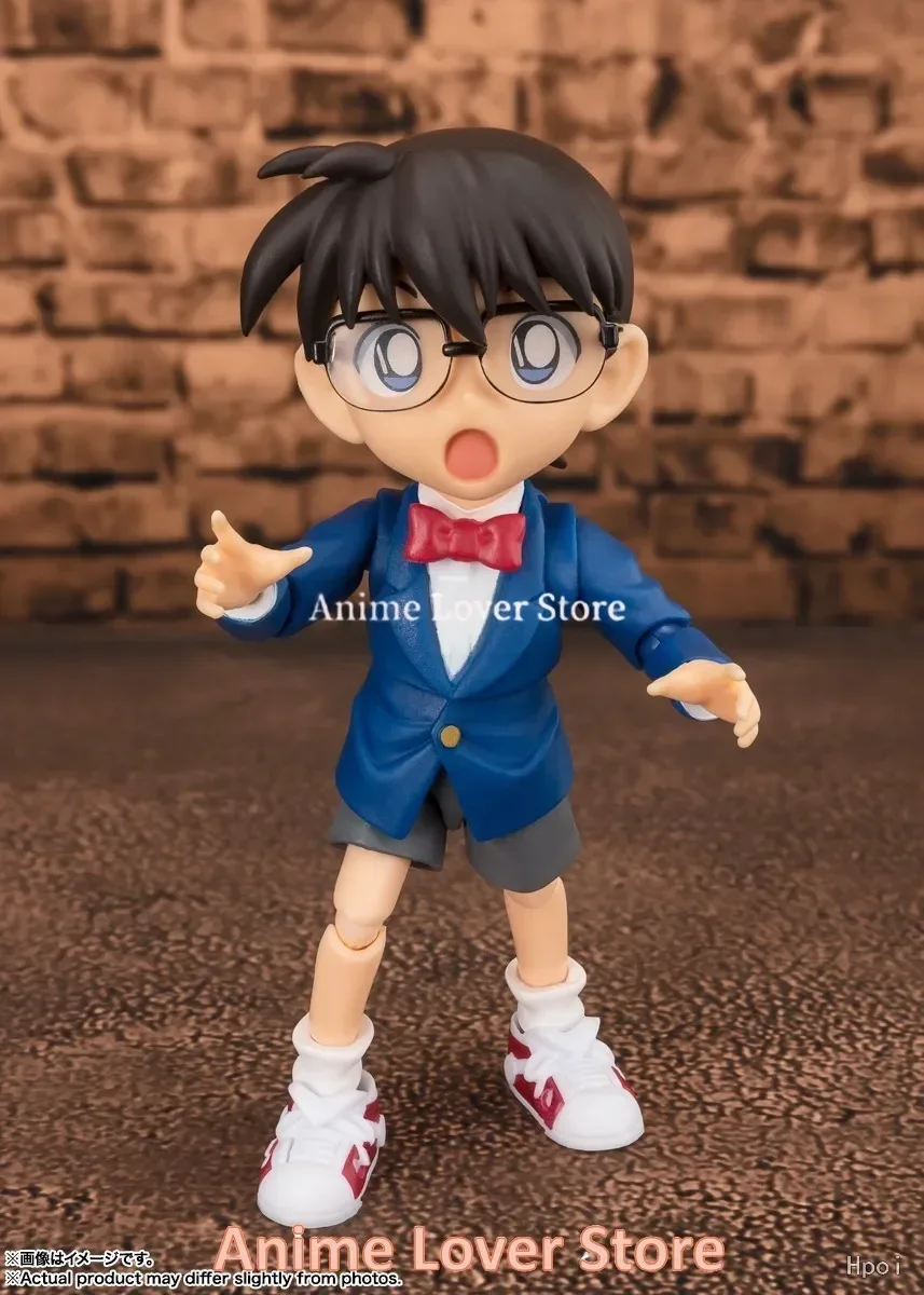 Bandai Original SHFiguarts SHF Detective Conan Resolution Edition Conan Edogawa Rachel Moore Mouri Kogorou Anime Figures Toys