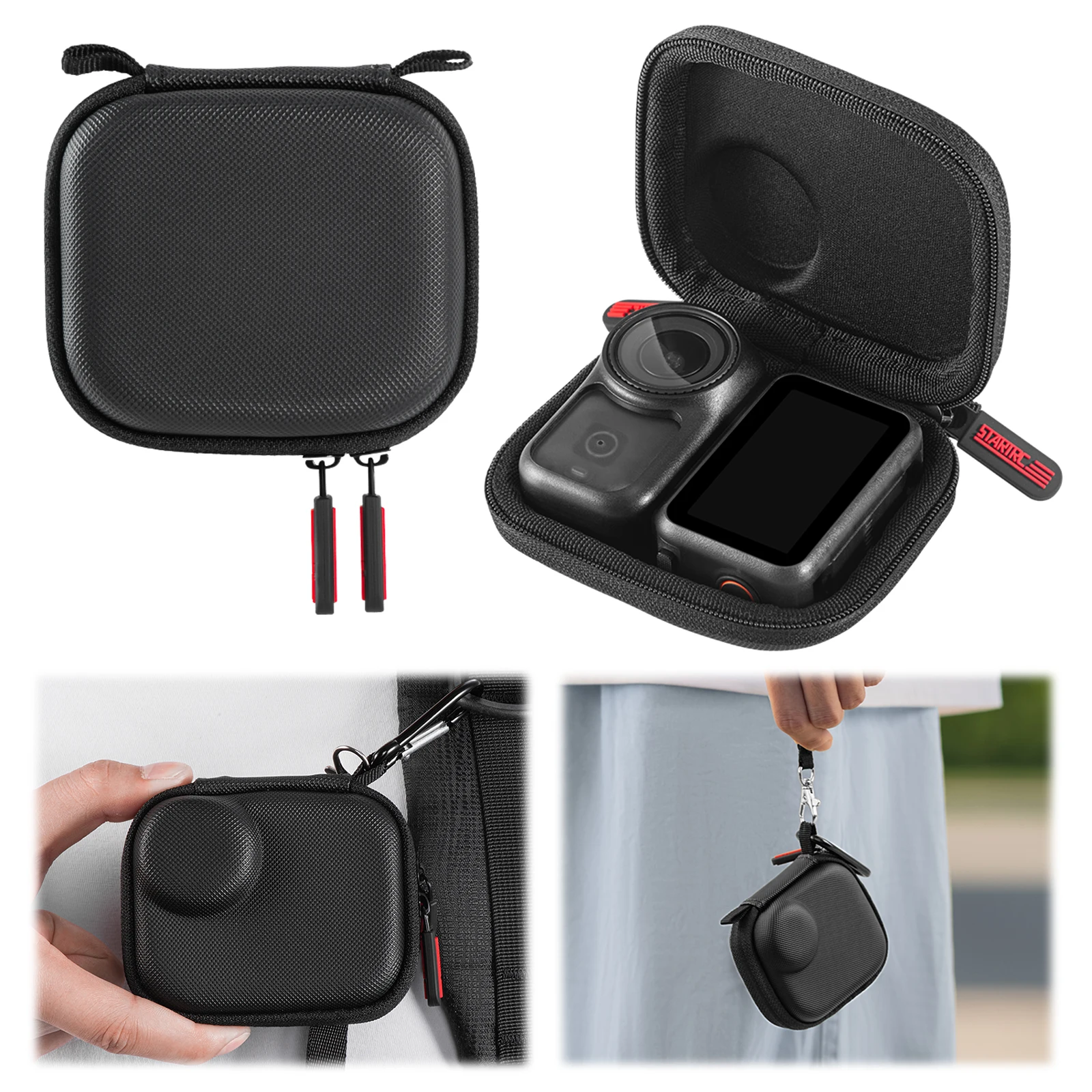 

Портативный защитный чехол для DJI OSMO NANO Mini с ремешком на запястье и карабином