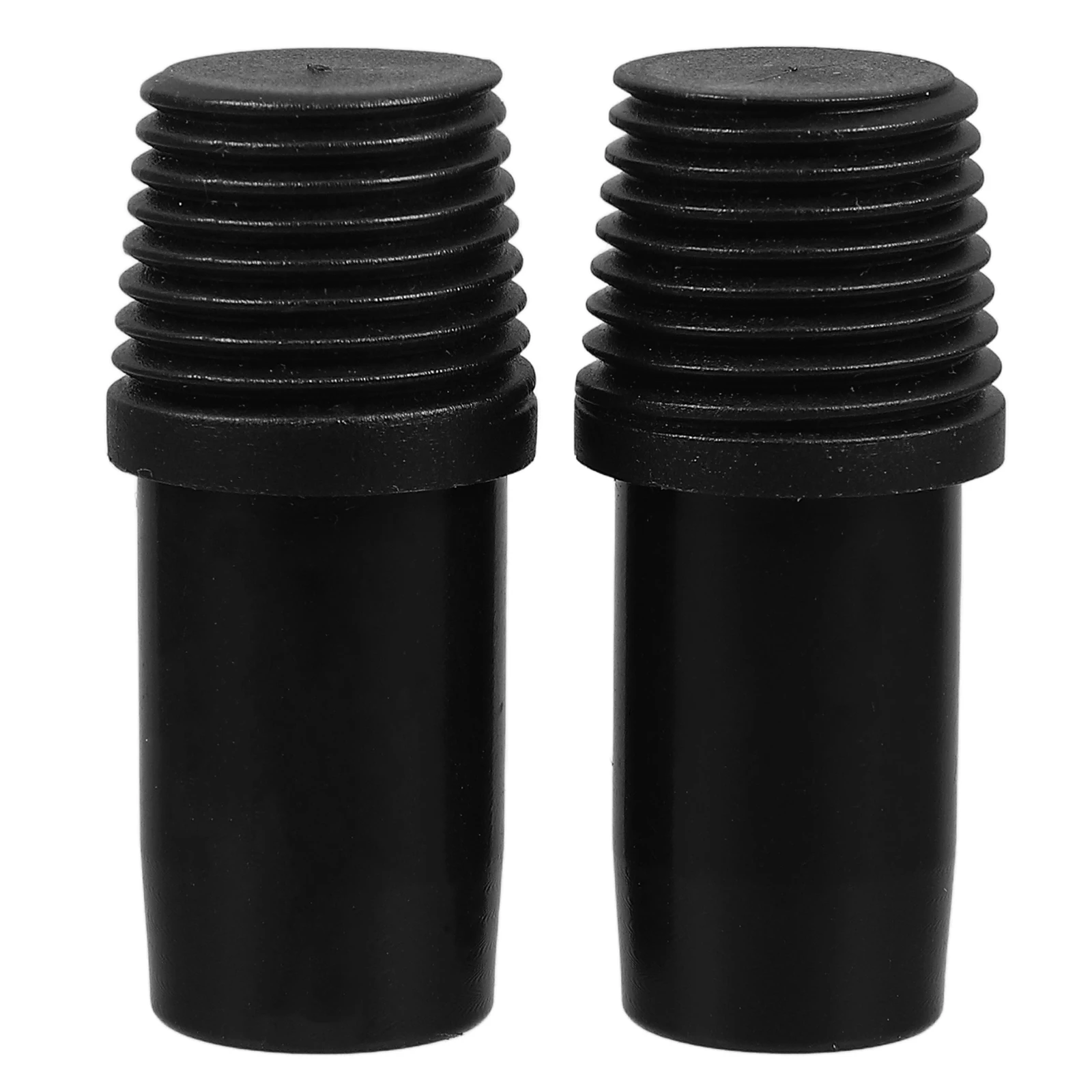 

2PCS Threaded Tip Connector Sturdy Plastic for Broom Handle Replacement Push Mop Pole Adapter Repair Kit Cleaning Tools Home