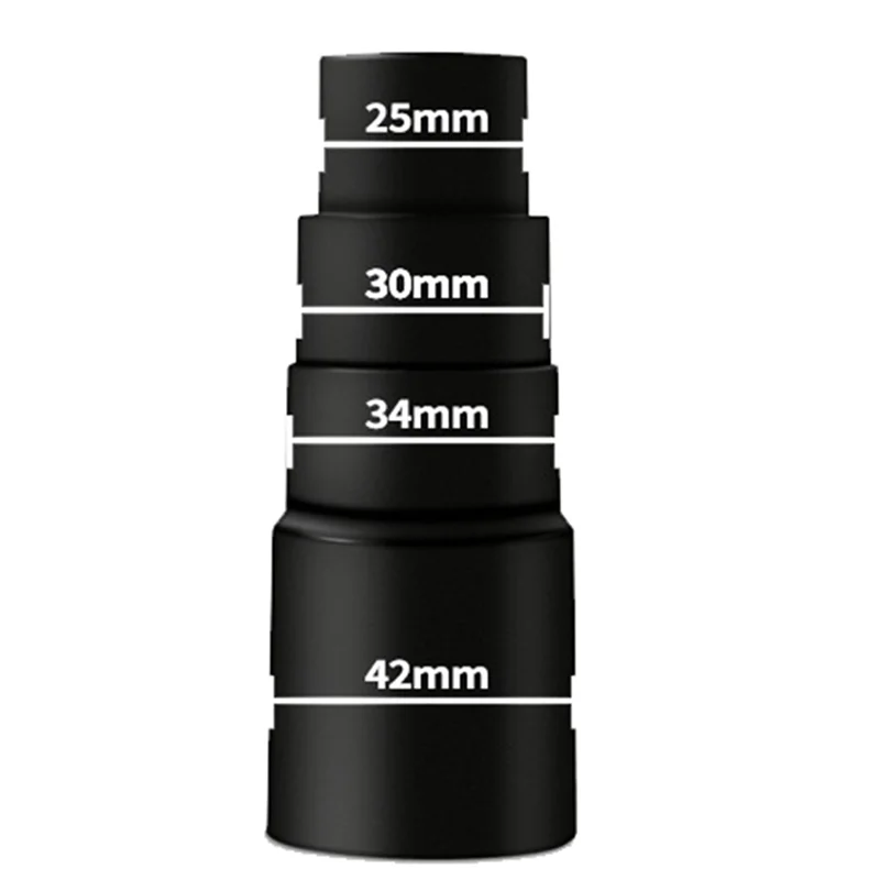 SANQ 8 Uds adaptador de manguera de aspiradora, adaptador de manguera reductor de manguera de vacío Universal para conector de manguera de aspiradora