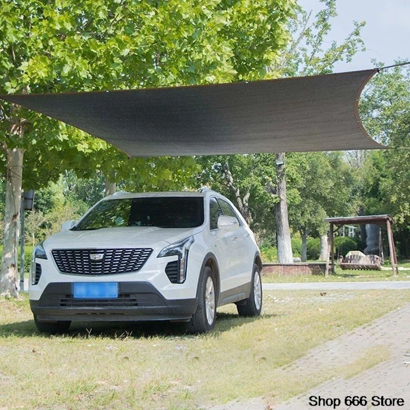 6X6M Sunshade net 50-90% UV resistant for garden coverage, pavilions, carports, swimming pools, balconies, outdoor sunshades