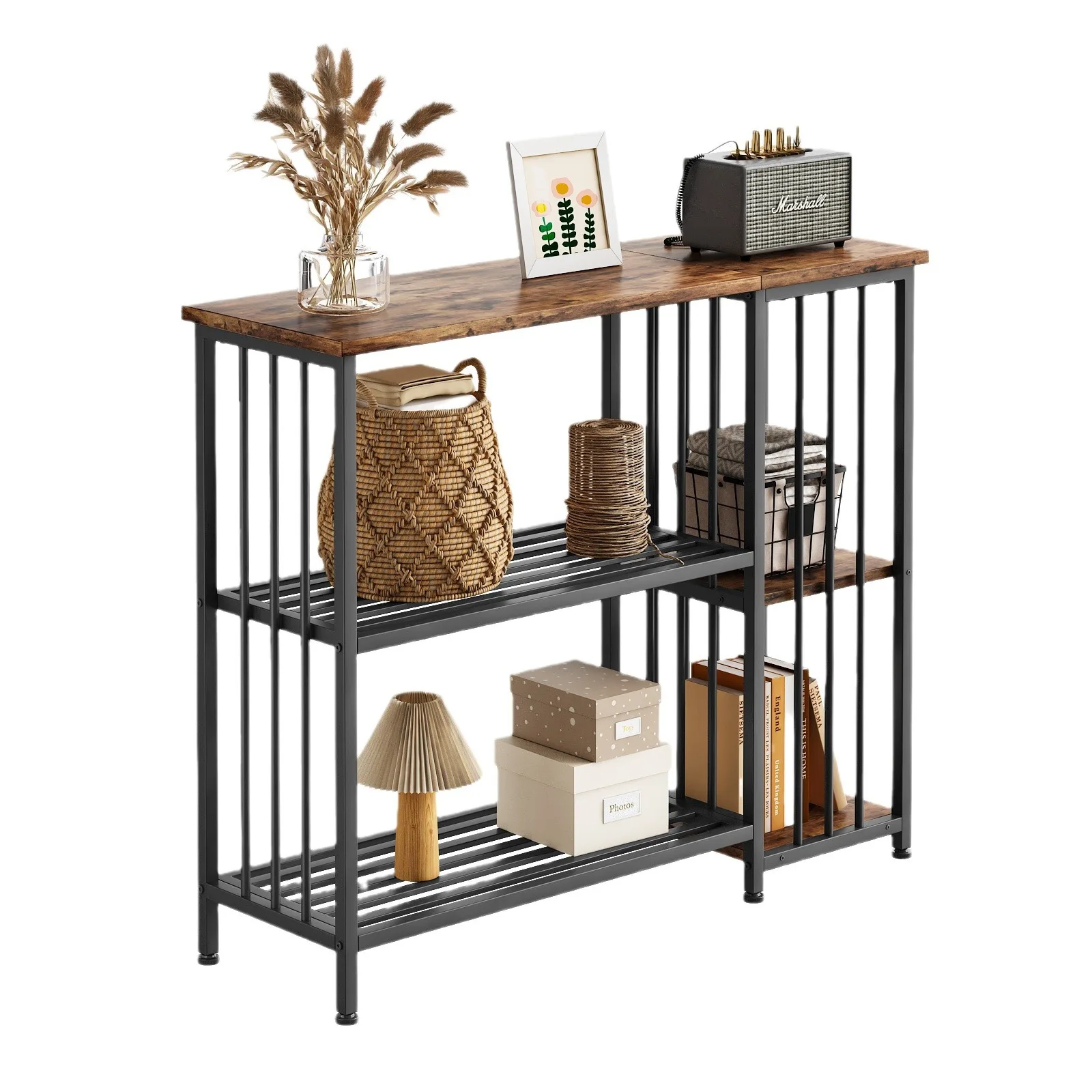 

Wholesale floor-to-ceiling simple living room side plant rack flower pot support shelf