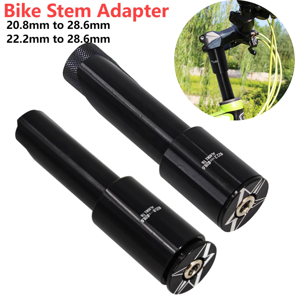 Aluminiumlegierung Quill to Ahead Fahrradlenker Vorbau Riser Adapter 22,2 mm/20,8 mm auf 28,6 mm 1 1/8 Zoll Fahrradzubehör