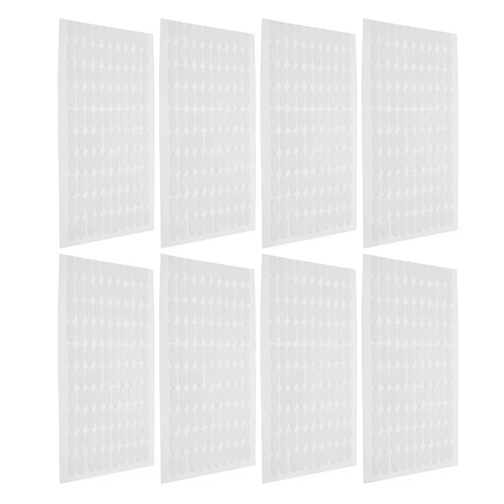 

800pcs Museum Double Sided Adhesive Dots Clear Removable For Wall Glass Wood Mounting Home Office Decor Crafts Exhibits Fixing