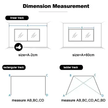 Přizpůsobený Wifi inteligentní automatický systém ovládání záclon Smart Life Motorizované dálkové ovládání hlasem APP Kolejnice pro motor záclon 9 nejlepší prodej chytré závěsy - №8