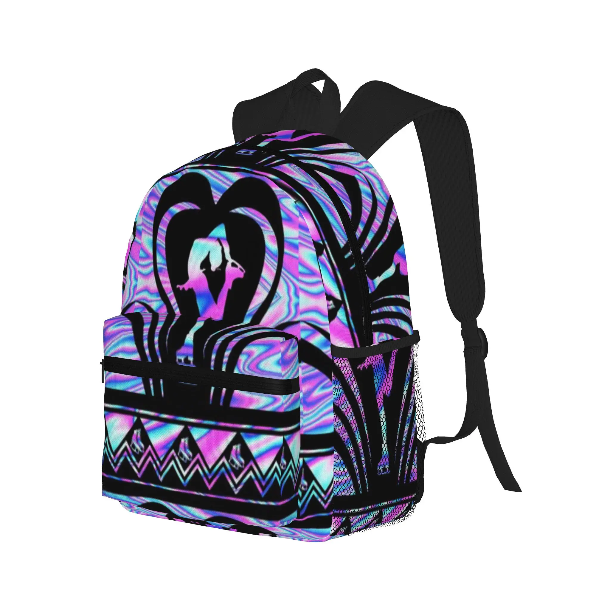 Figure Skating Colorful  Casual Backpack for Students and Adults Backpacks