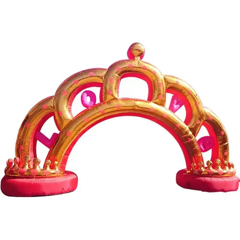 Party Decoration Arch Strengthen PU Coated Oxford for Event Entrance Rental Advertisement