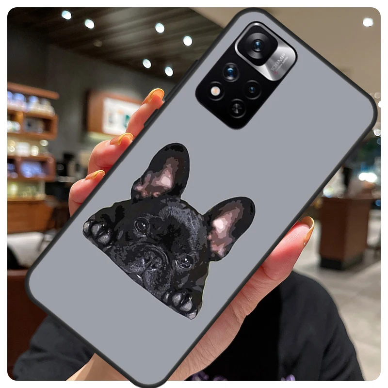 French Bulldog Dog Case For Redmi Note 12 Pro Cover For Redmi Note 10 8 9 11 Pro 8T 9S 10S 11S 12S 9C 10C 12C