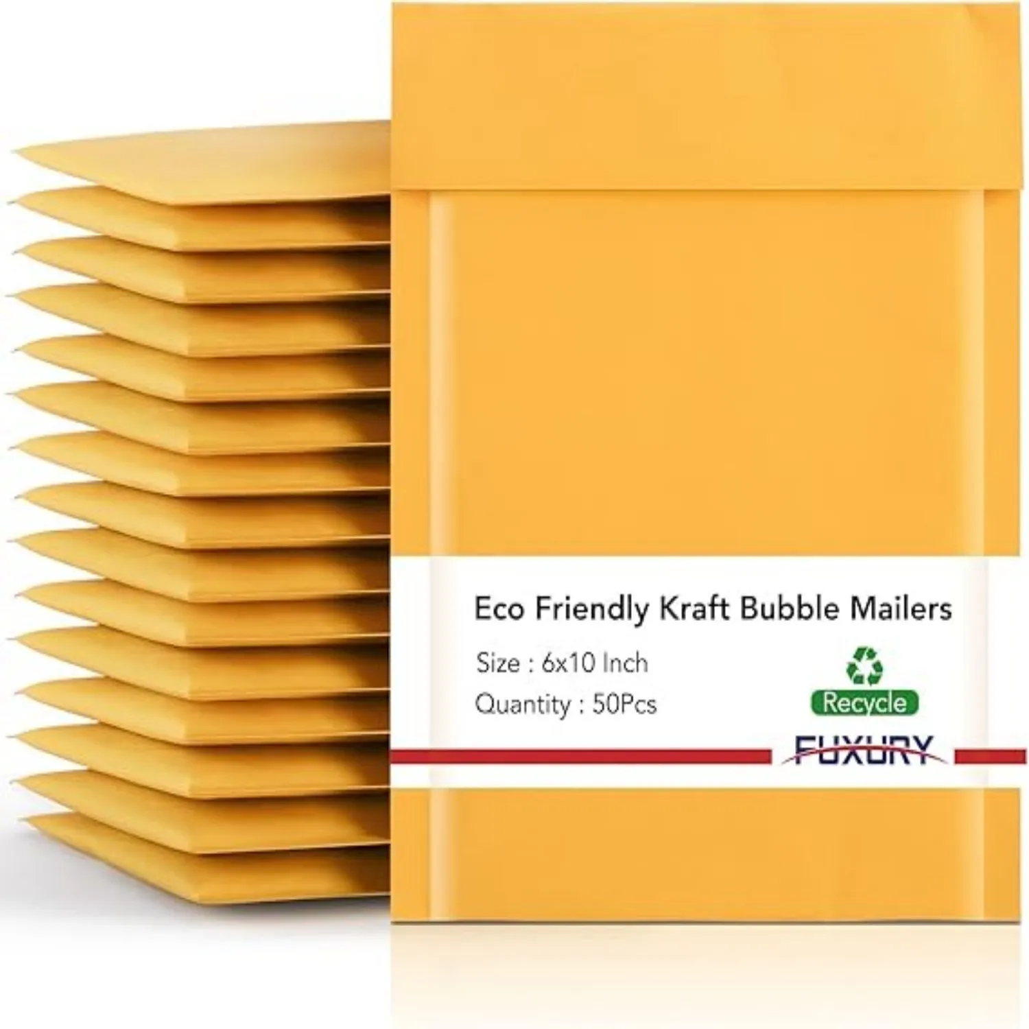 

Bubble Mailer 6x10 Inch 50 Pack，Strong Adhesion Padded Envelopes,Self Seal Bubble Envelopes, Waterproof Cushioned Bubble Mailers