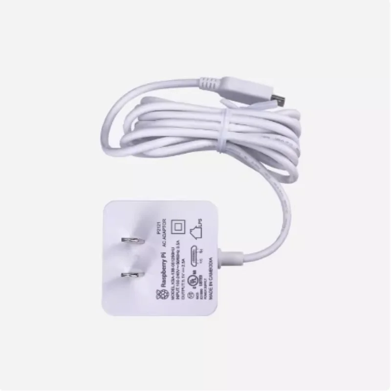 Prise d'alimentation originale Raspberry PI Micro USB, 12,5 V, 2,5 A, officielle