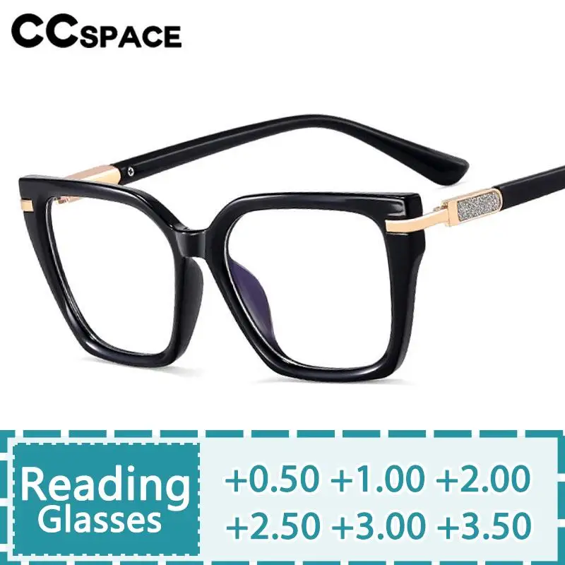 R57522 Lady Trendy Optical Reading Glasses Comfortable Spring Hinge Presbyopia Eyeglasses Diopter +50+100+150+200+250+300+350