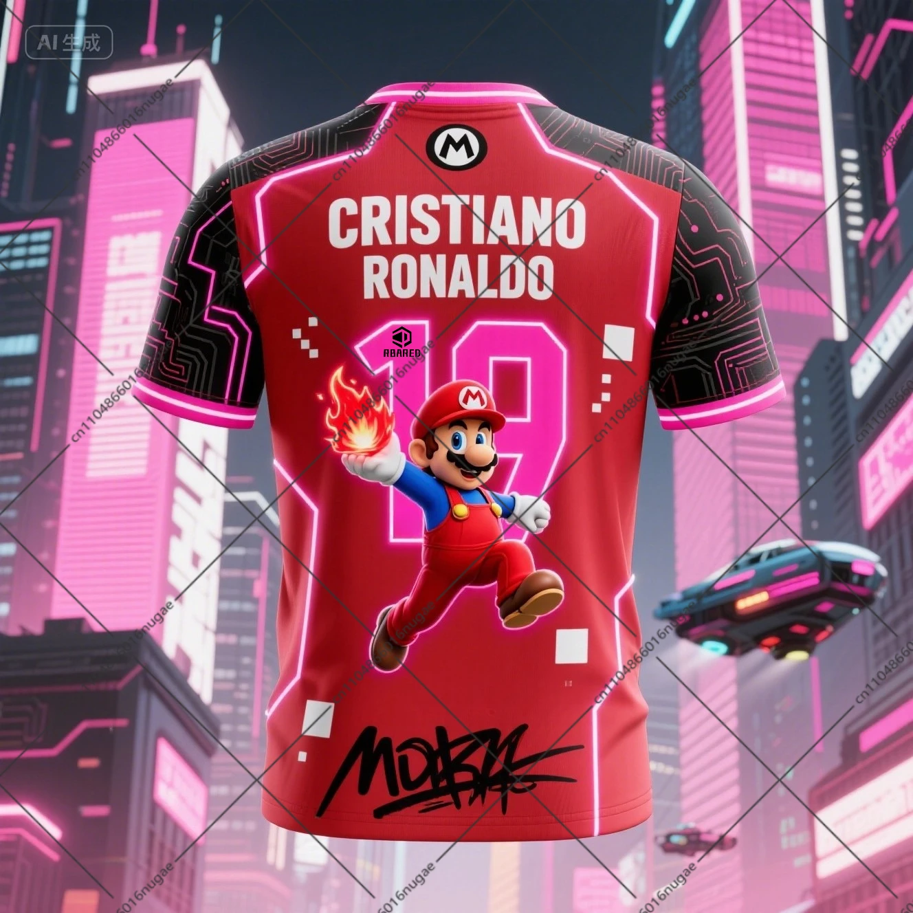 202526 AI 3d أزياء ماريو التعاون يامال تي شيرت لطيف وأنيق مريح الصيف جيرسي للأطفال والكبار والفتيان والفتيات #1