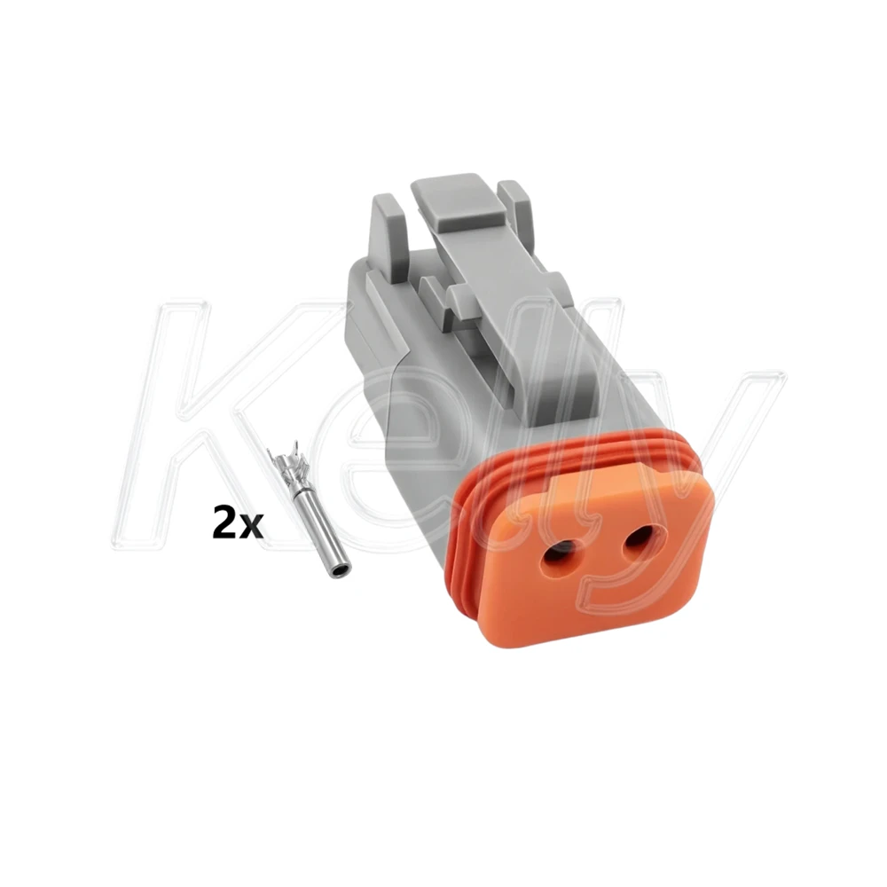 2P Auto-Kunststoffgehäuse, abgedichtete Steckdose, AC-Montage, Auto-Ersatzsteckverbinder, Teile DT04-2P AT04-2P DT06-2S AT06-2S – Detail 4