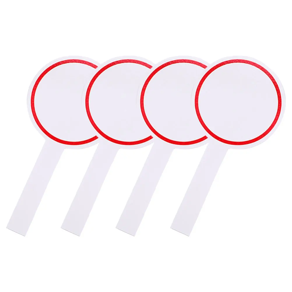 4-delige flexibele draagbare whiteboards, eenvoudig te gebruiken voor verschillende scenario's, inclusief scoring en stemmen en betrouwbaar