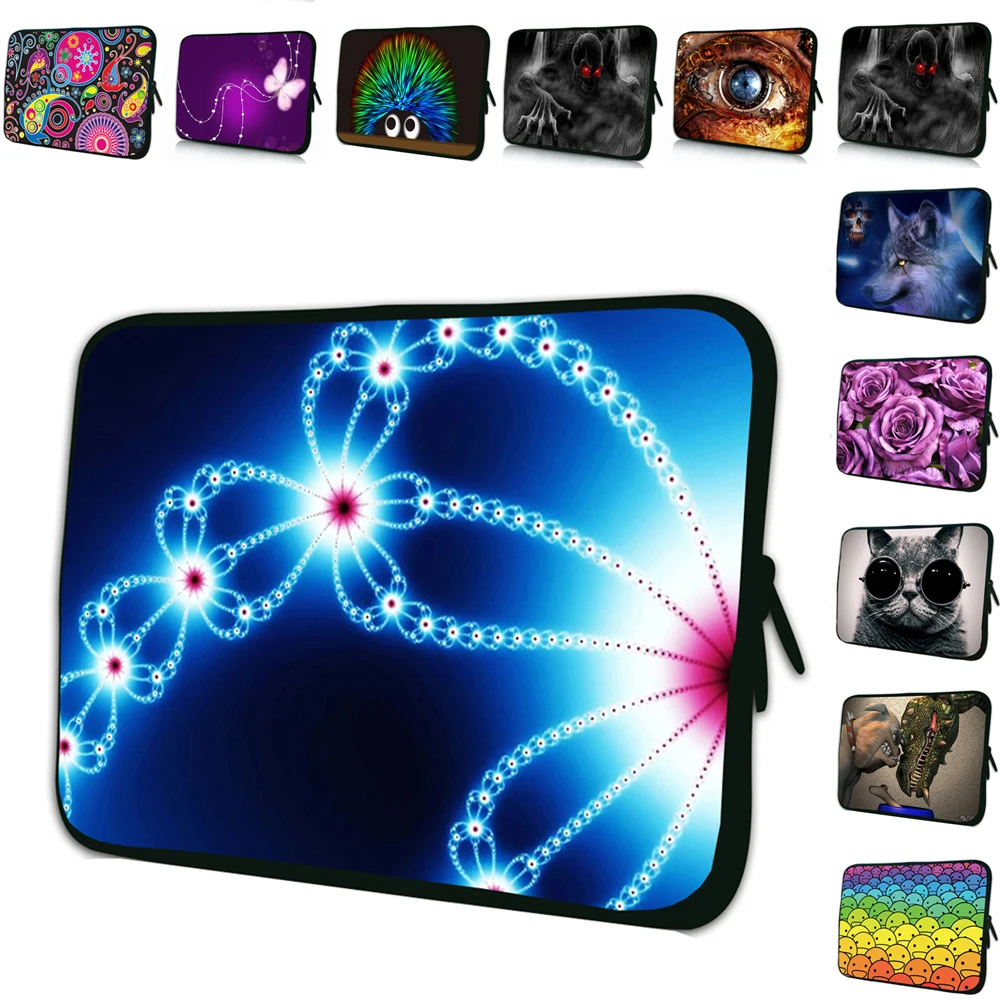 Bolsa de Neoprene para Laptop Mini PC de 7-17 Polegadas, Capa para Chromebook à Prova de Choque, Bolsa para Macbook, Acer, Sony, DELL, Lenovo