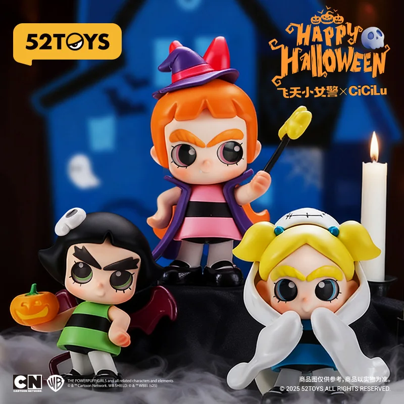 

52TOYS CiCiLux The Powerpuff Girls Figure - Official Hanging Card Collectible Doll Toy Gift