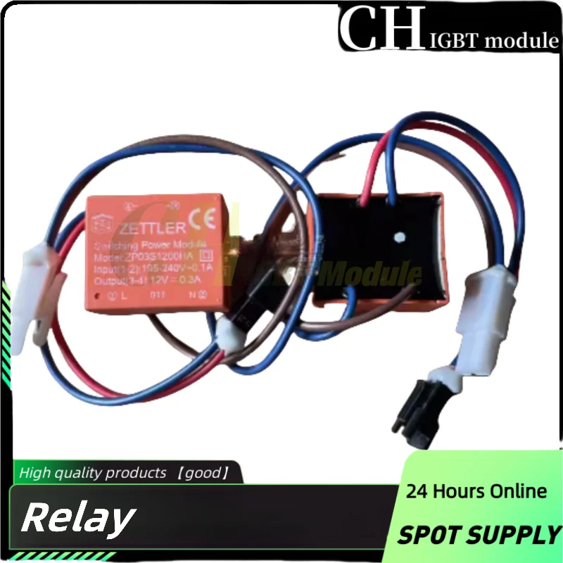 Fuente de alimentación de módulo ZP03S1200HA, 12V, 0.3A, 4 pines