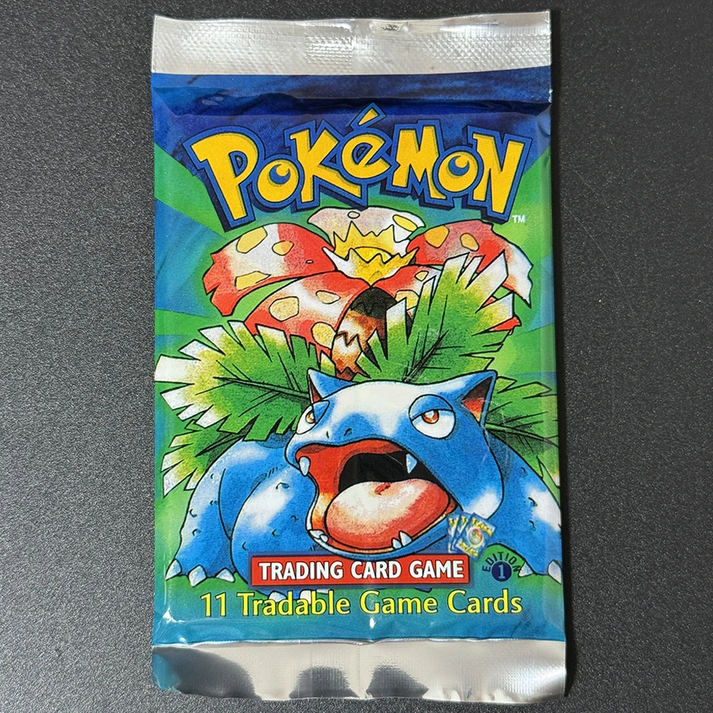 1e editie Team Rocket/Neo Destiny/Base/Fossil/Jungle Booster packs Pokemon 17 soorten 1 pakket 11 kaarten Spelkaarten Verzamelen van geschenken