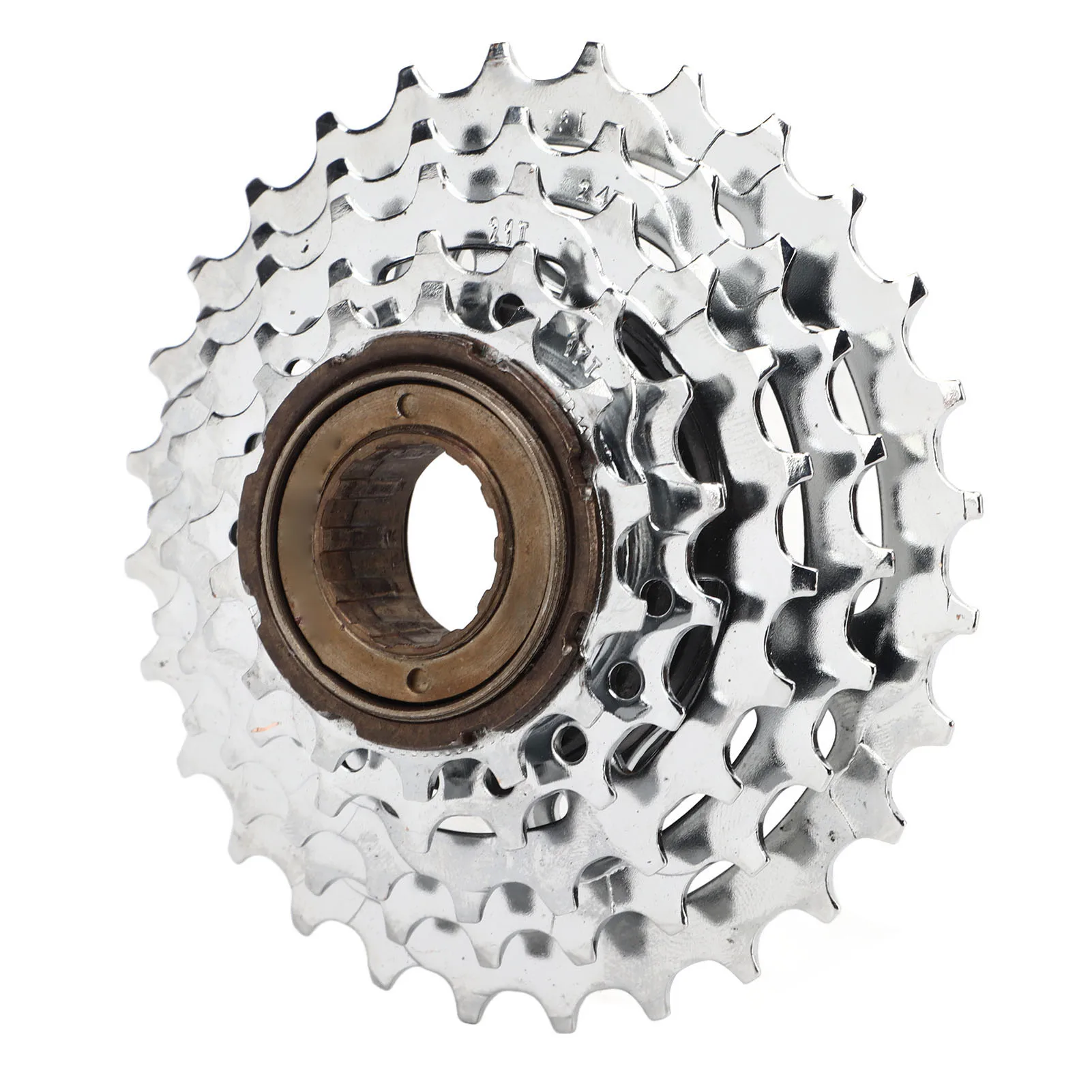 5 Speed Flywheel Anti Deformation Bike Freewheel High Strength Steel Good Impact Resistance High Accuracy for Road Bikes