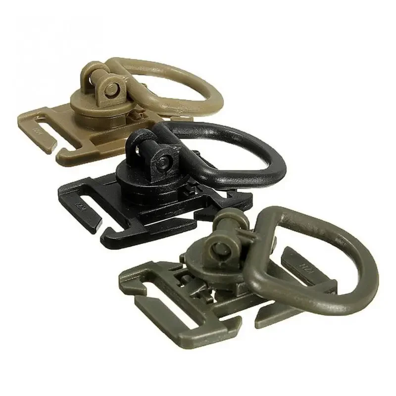 

New Tactical Grimlock Rotation D-ring Clips Buckle Webbing Attachment Backpacks Locking Carabiner EDC Tool Multi Tool Outdoor